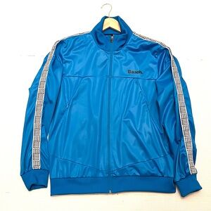 Bench Blue Track Jacket Full Zip Athletic XL